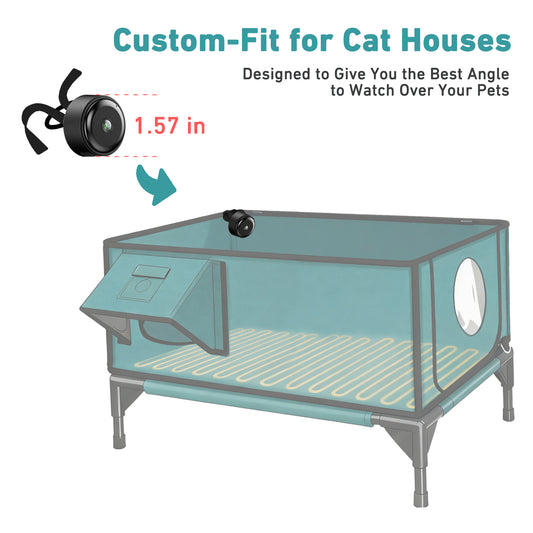 Pet House WiFi Camera | HD Monitoring Day & Night