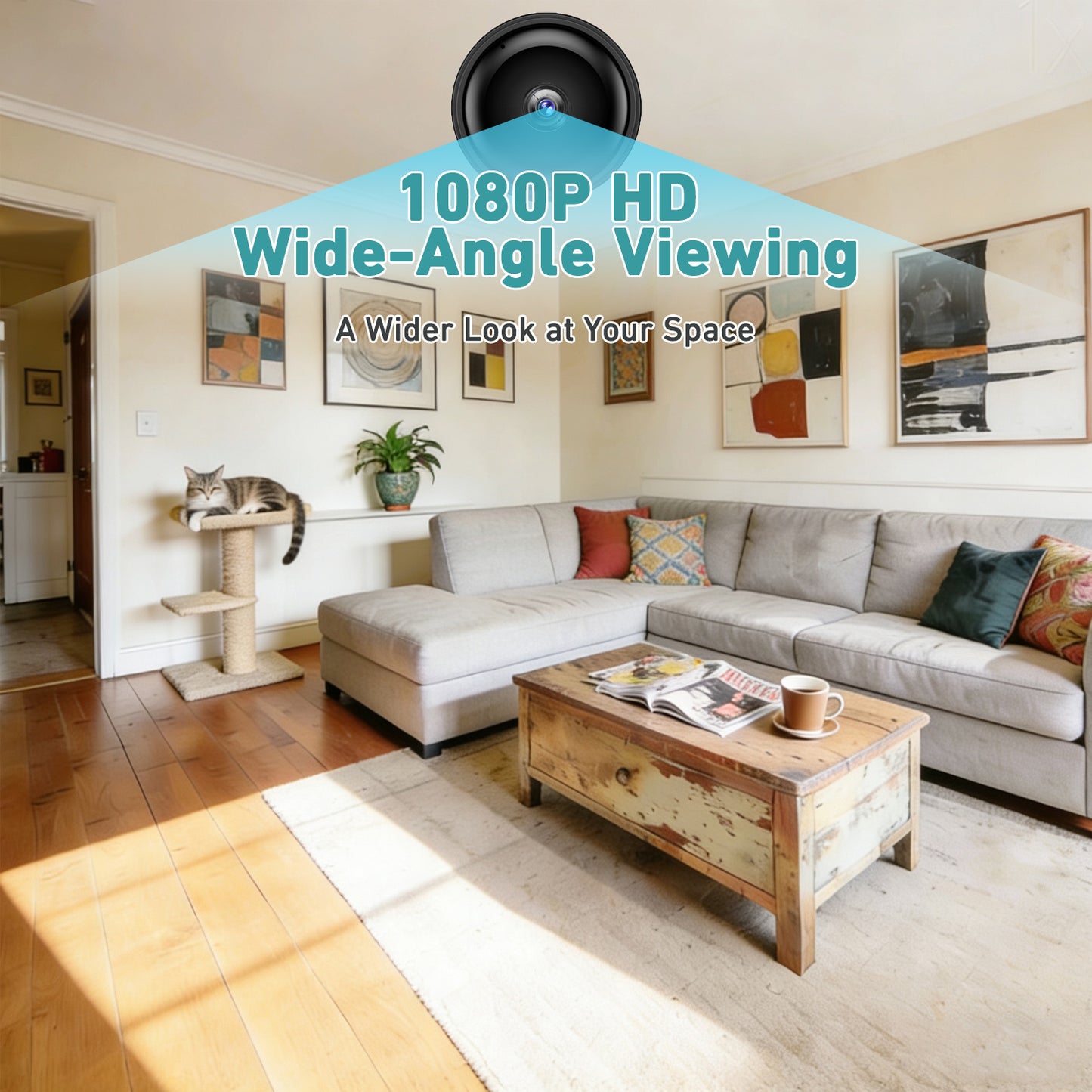 Pet House WiFi Camera | HD Monitoring Day & Night